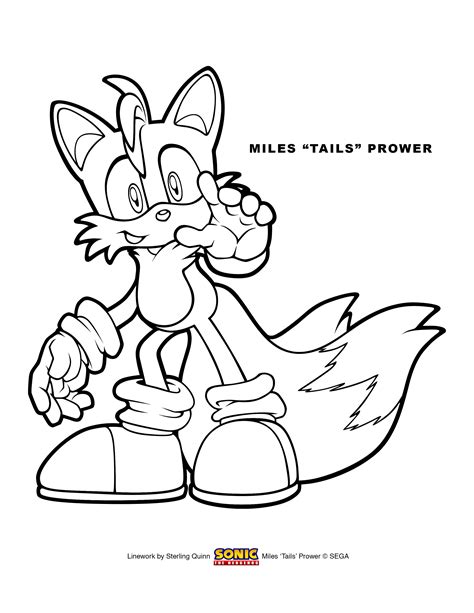 tails coloring pages coloring home