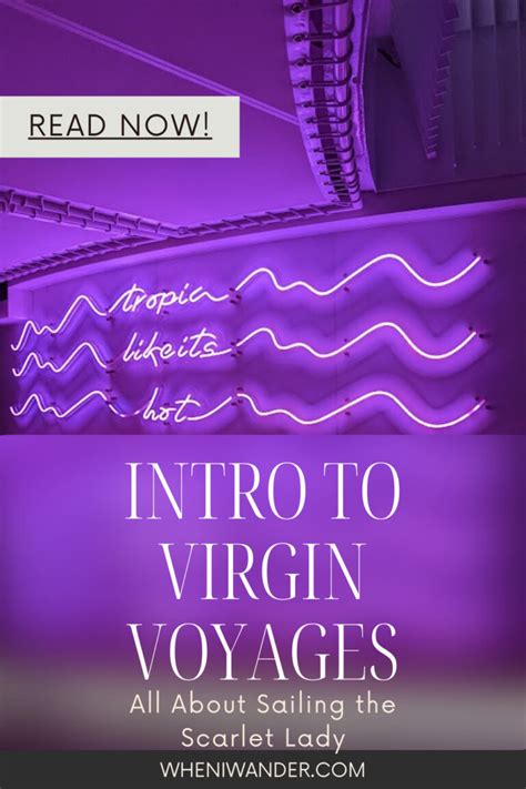 Intro To Sailing Virgin Voyages Scarlet Lady