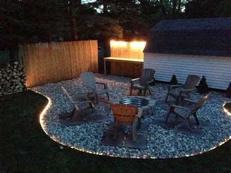 magnificient diy fire pit ideas  improve  backyard backyard