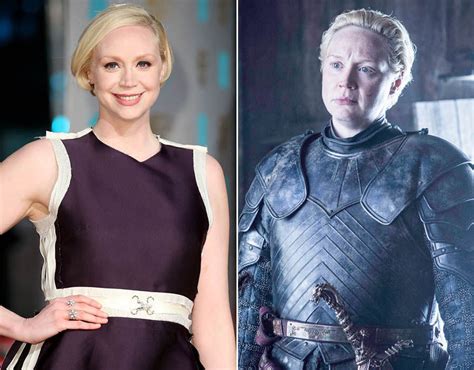 Gwendoline Christie As Brienne Of Tarth The Cast Of Game