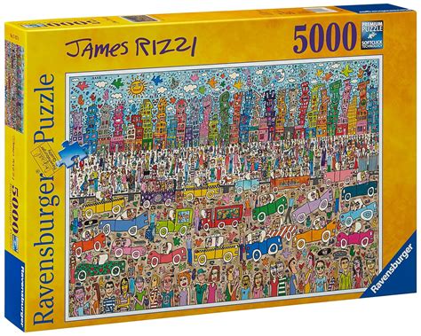 ravensburger  james rizzi puzzle  piezas    cm