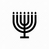Menorah Menora Candlestick Israel Iconfinder sketch template
