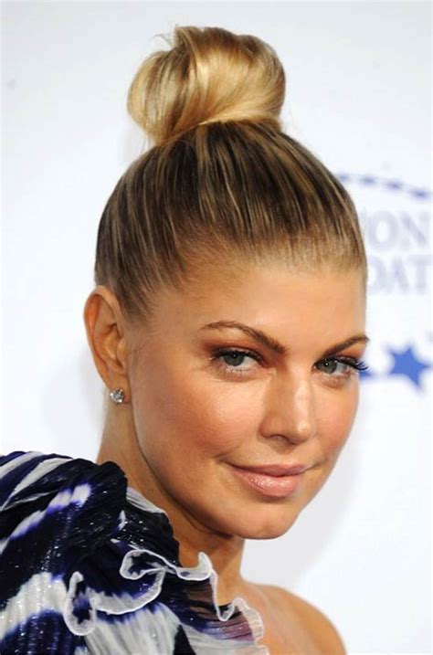 pretty top knot hairstyles   inspire