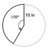 Area Sector Arc Length Worksheet Angle Circles Formula Find Radius Substitute Solution Need Into Just sketch template