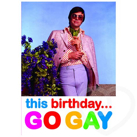 This Birthday Go Gay Adult Greetings Card Adult Novelty Cards