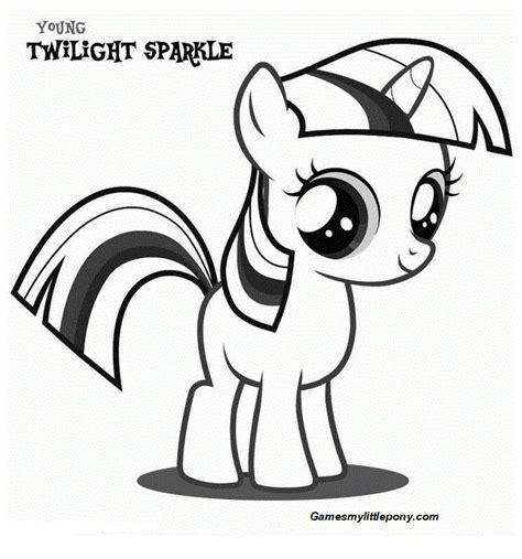 coloring book   pony twilight sparkle coloring page