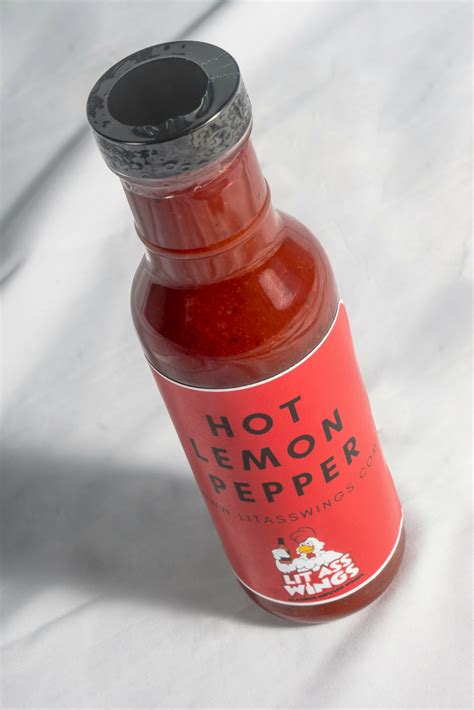 hot lemon pepper sauce  alcohol