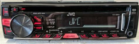 jvc kd sr car radio usb easy eq iheart sat tested fully ebay
