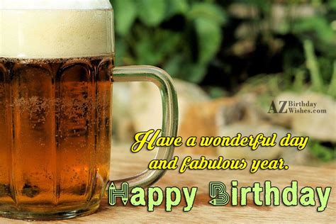 Birthday Wishes With Beer Birthday Images Pictures