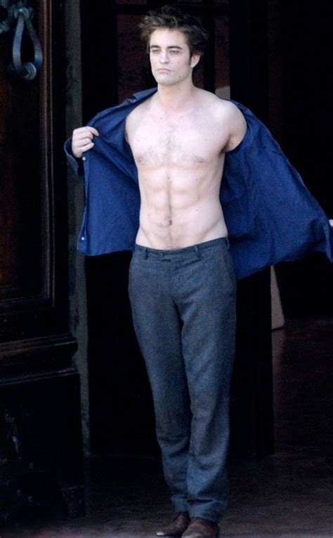 The Actor Shows Off His Six Pack While Shooting New Moon In