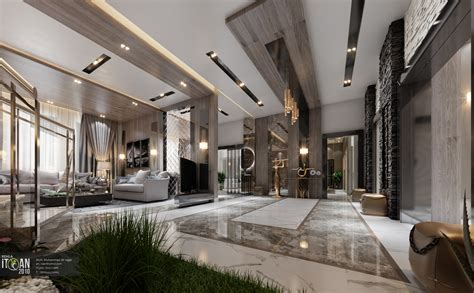 luxury living room main hall interior design villa