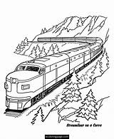 Transporte Locomotive sketch template