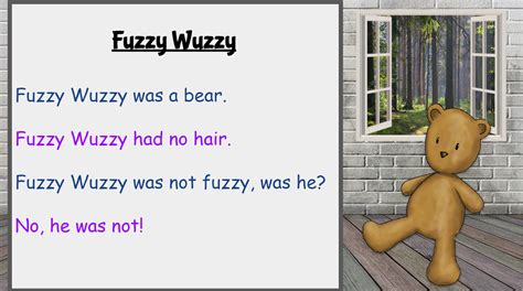 fuzzy wuzzy   bear fuzzy wuzzy   hair humzahblazej