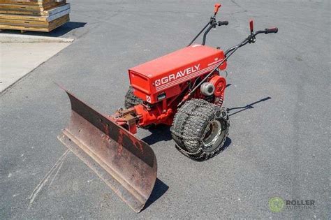 Gravely Professional 12s Walk Behind Tractor Gas 4 Plow Attachment
