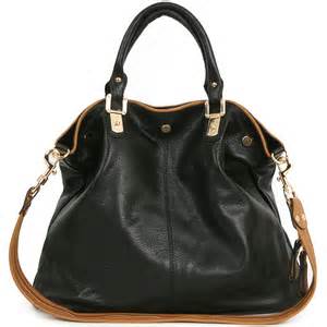 leather women bag shoulder handbag tote hobo black brown designer bag purse lady ebay