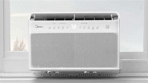 mideas  shaped inverter window air conditioner    stock real simple