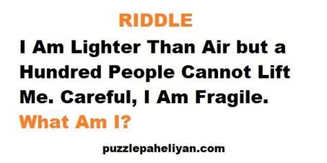 lighter  air riddle answer puzzle paheliyan