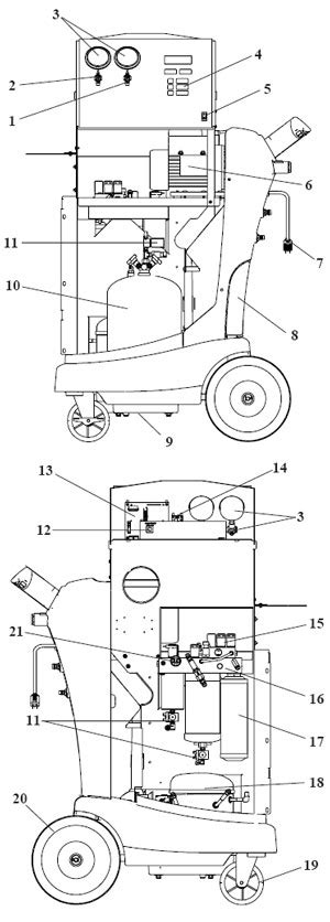 robinair  parts diagram