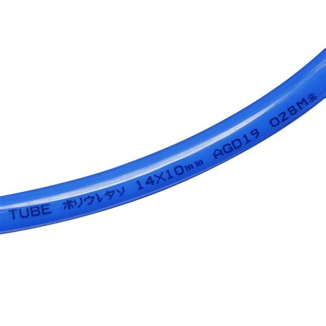 blue uxcell pneumatic hose mm od mm id polyurethane pu air hose
