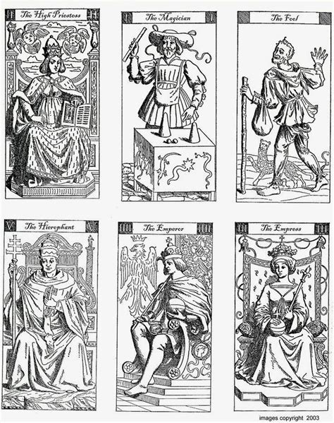 coloring pages  tarot cards  tarot cards diy tarot cards