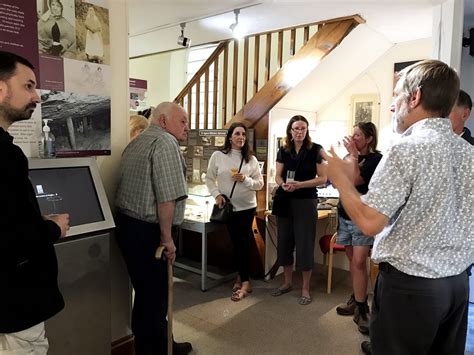 parish council members and staff visit museum st agnes museum