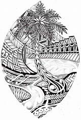 Samoan Tribal Drawing Drawings Tattoo Designs Guam Seal Maori Polynesian Tatouage Tatuagem Coloring Flower Background Tattoos Tatuaje Dessin Paintingvalley Tatuagens sketch template
