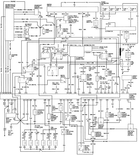ford ranger  wiring diagram