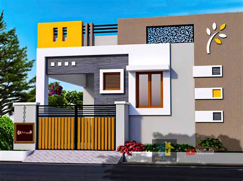 simple   budget house designs  house front wall design small house front design
