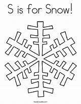 Coloring Snow Let Snowflake Winter Pages Kids Print Printable Noodle Twistynoodle Colouring Christmas Snowflakes Twisty Built California Usa Easy sketch template