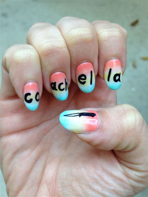 coachella nails theknife  coachella nails beauty beauty
