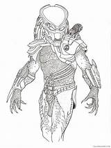 Predator Coloring4free Coloring Film Tv Pages Boys Printable Related Posts sketch template