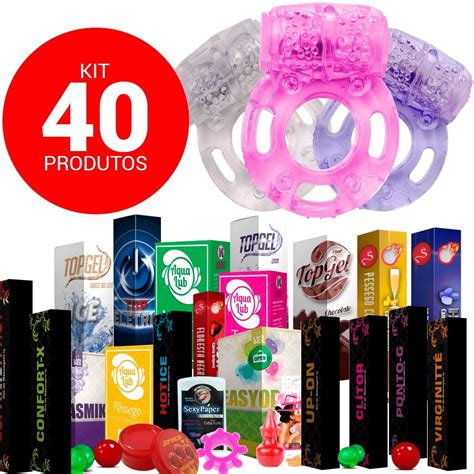 Kit Erotico 40 Produtos Eroticos Sex Shop Frete Gratis R 120 Free