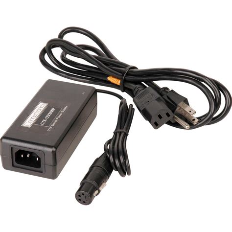 connectronics  volt dc   amps ac adapter   pin xlr plug