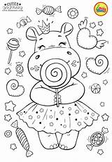 Coloring Cuties Bojanke Malvorlagen Slatkice Vorschulkinder Bontontv Tulamama Coloriages Bonton Malbuch Hippo Manatee Ausdrucke Ausdrucken Ausmalen sketch template