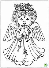 Coloring Angel Pages Angels Christmas Girl Colouring Printable Realistic Color Print Feet Kids Baby Anime Fairy Drawing Dinokids Books Girls sketch template