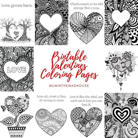printable valentines coloring pages kids fashion health education