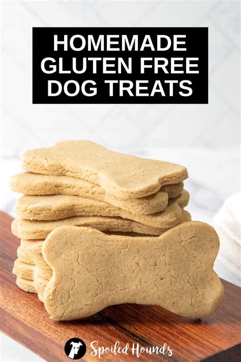 easy gluten  dog treats recipe spoiled hounds