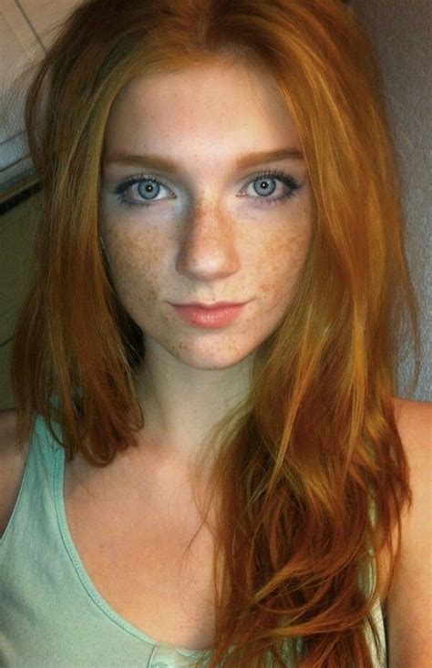 ️ Redhead Beauty ️ Redheads Freckles Red Hair Woman