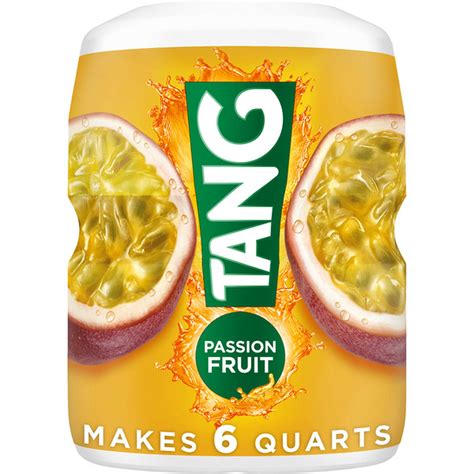 Tang Passion Fruit Artificially Flavored Powdered Soft Drink Mix 18 Oz