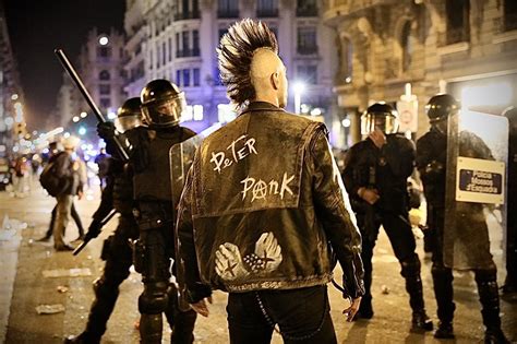 awesome picture   barcelona riots credit  atjordiborras om twitter rpunk