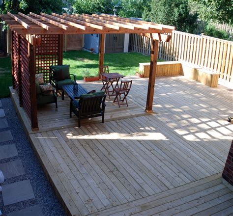 woodwork diy wood deck plans