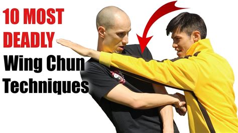 Top 10 Best Wing Chun Techniques Learn Self Defense Martial Arts