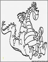 Coloring Dragons Tacos Pages Puff Dragon Magic Divyajanani sketch template