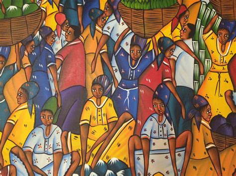 haitian art painting  millien modernism
