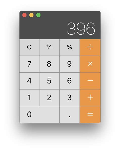 screenshot  calculator basic   apple mac    october  apple mac apple