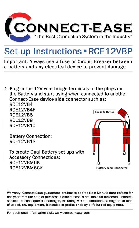 volt parallel battery connector rcevbp lithium compatible connect ease  connected