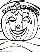 Halloween Coloring Pages Pumpkin Kids Printable Happy Clipart Scary Book Football Color Clip Print Smiling Mathematics Transparent Background Printables Cliparts sketch template