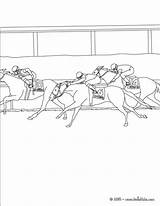 Race Horse Coloring Pages Color Racing Horses Secretariat Hellokids Print Online Realistic Template Competition sketch template