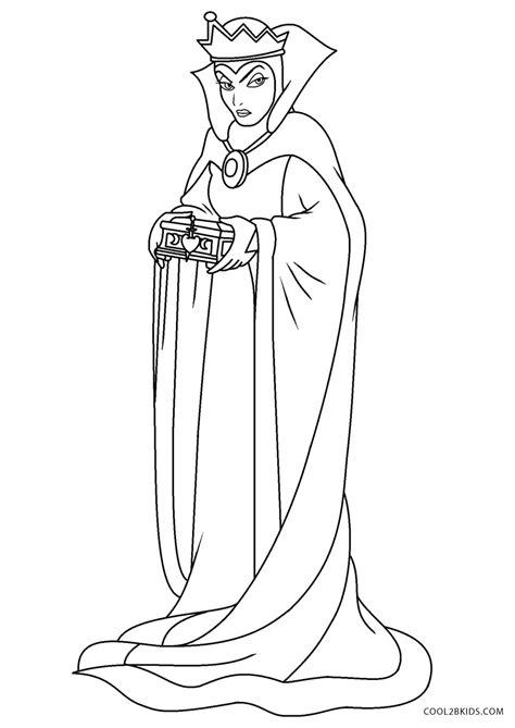 evil queen coloring pages homecolor homecolor