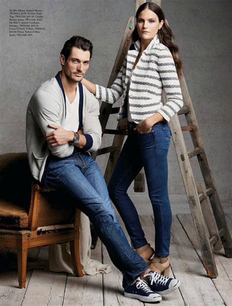 David Gandy Embraces Casual Styles For Lucky Brand’s April
